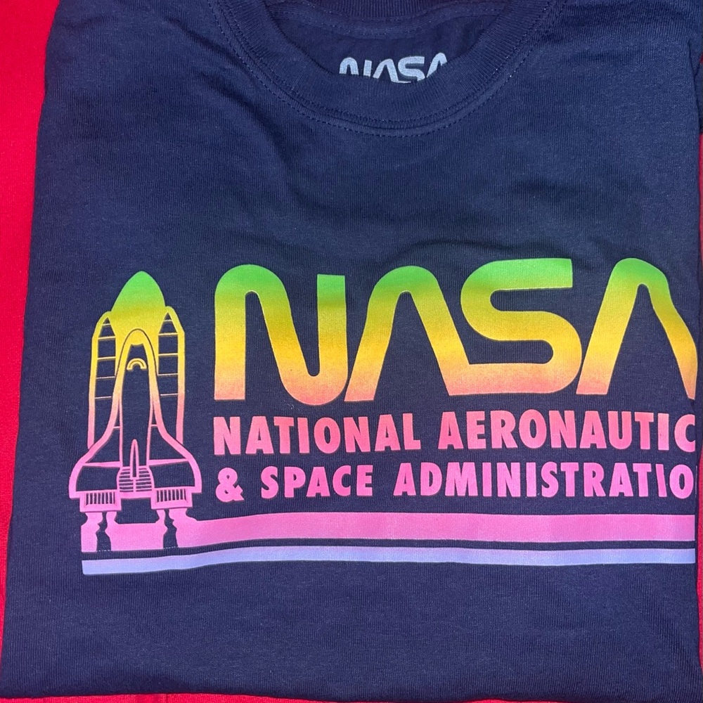 Kids Shirt - Navy Blue with Multicolor Design